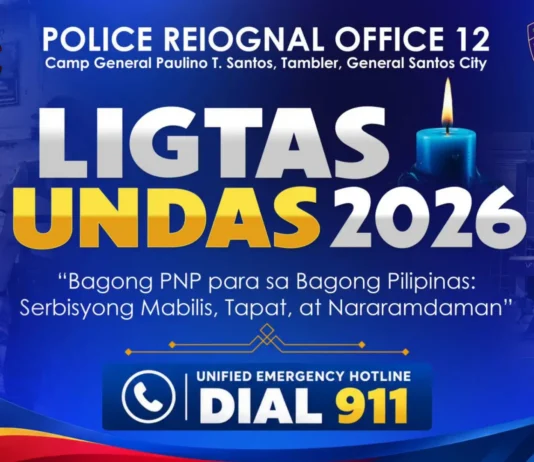 PRO-12, nagpahimangno sa publiko sa mga angay nga buhaton atol sa pagsaulog sa kalag-kalag