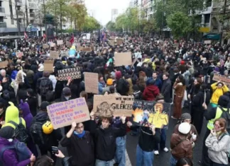FRANCE, NAGPAKATAG OG LIBOAN KA PULIS ATOL SA BAG-ONG PROTESTA; 135 KA TAWO, GIDAKOP