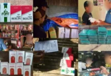 PRO-12, nakakompiska og kapin P410-K nga smuggled cigarettes sulod sa usa ka semana