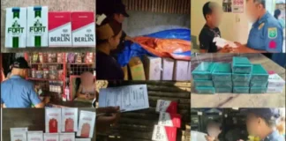 PRO-12, nakakompiska og kapin P410-K nga smuggled cigarettes sulod sa usa ka semana
