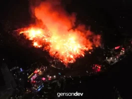 MGA TINDAHAN OG UKAY-UKAY SA ROUNDBALL GENSAN, NAUGDAW TUNGOD SA DAKONG SUNOG KAGABIE