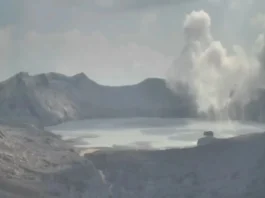 5th phreatic eruption sa Taal Volcano ngayong buwan, naitala kanina
