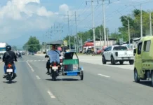TEU-GenSan, gipahinumdoman ang mga drayber sa traysikad nga hugot nga gidili ang pagbiyahe sa National Highway