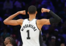 Wembanyama, San Antonio Spurs nag-una sa 25th NBA General Survey
