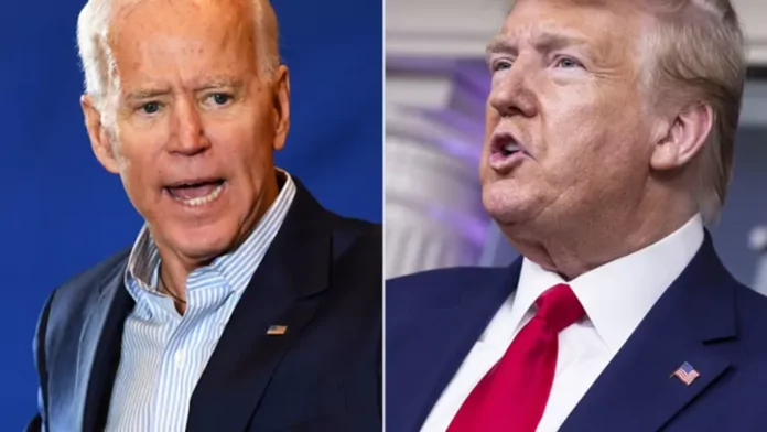 TRUMP AND BIDEN