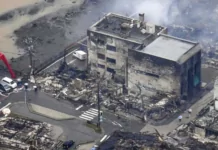 Mga napatay sa 7.5 magnitude nga linog sa Japan, nagsaka na sa 73
