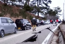 Lima ka mga tawo, patay sa linog sa Japan