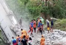 Truck, nahulog sa pil- as sa San Enrique, Iloilo