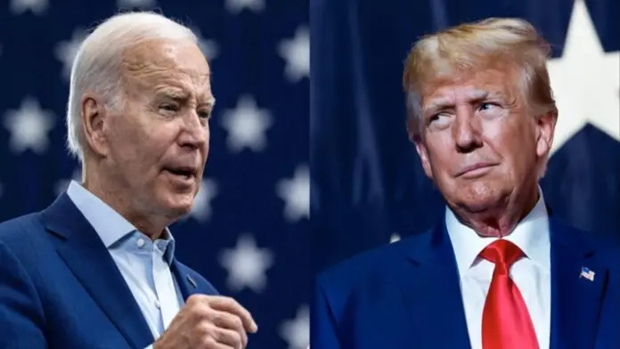 BIDEN AND TRUMP