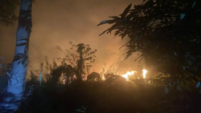GRASS FIRE