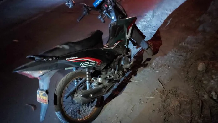 motorsiklo sang biktima
