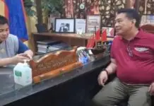Department of Social Welfare and Development Region 6 Director Atty. Carmelo Nochete, personal nga ginkadtuan ang probinsya sang Antique kasunod sang komusyon nga natabo sa duha ka mga local officials sa Tobias Fornier