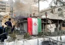 7 Iranian military advisers, patay sa airstrike sang Israel sa Iran embassy sa Syria
