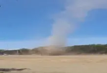 Buhawi, nagtuhaw sa sulod sang eskwelahan sa Oton, Iloilo