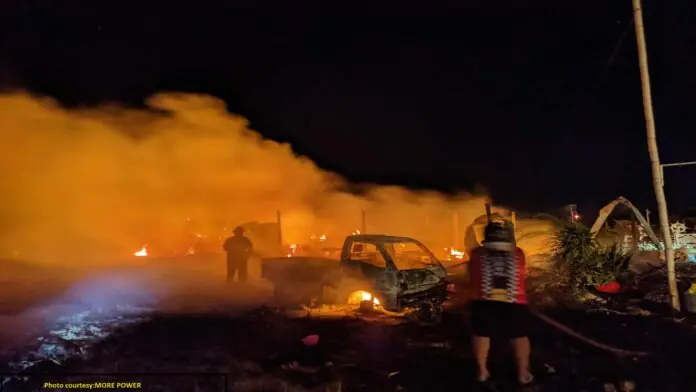 sunog sa arevalo