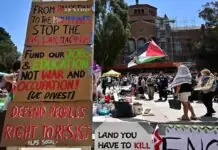 Pro-Palestinian protests sa mga eskwelahan sa US, nagsangkad pa apisar sang pagpatunga sang mga pulis