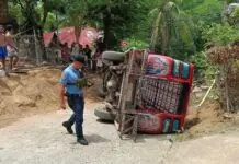18 ka mga indibidwal, pilason matapos nga nagbaliskad ang jeep sa dalan sang Brgy. Pajo, Alimodian, Iloilo