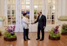 President Marcos, nakigkita kay Singaporean President Shanmugaratnam sa sideline sang Shangri-La Dialogue