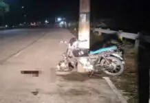Lalaki, patay matapos nakabunggo sa poste ang ginamaneho nga motorsiklo sa Cabatuan, Iloilo