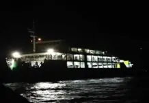 MV Maria Wynona nga nagsadsad sa Dumangas, Iloilo, temporaryo nga indi anay makabyahe