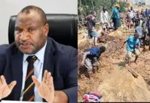 Papua New Guinea Prime Minister, gin-akusahan nga missing in action sa tunga sang recovery effort kasunod sang makamamatay nga landslide sa pungsod