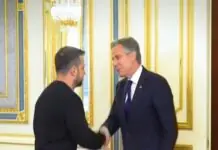 US Secretary of State Blinken, nagbisita sa Kyiv kag nakigkita kay President Zelensky