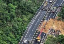 24 ka tawo, patay sa pagtiphag sang highway sa China