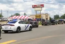 Duha patay, walo pilason sa shooting sa Arkansas