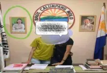 Punong Barangay sang Brgy. Calumpang, Molo, Iloilo City, ginpanginwala nga ginbaylohan sini ang litrato ni Cong. Jamjam Baronda sang litrato ni Raisa Treñas-Chu
