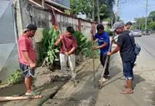 City Engineers Office, nagpatuman sang declogging agud masolusyunan ang pagbaha subong nga tig-ululan