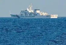 Apat ka Chinese warships, nasiplatan sa Balabac Island sa Palawan — AFP