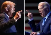 Biden kag Trump, nag-abot na sa Georgia para sa presidential debate