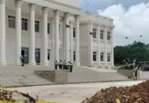 Ginapahayag armas kag granada, nakit-an sa atubang sang bag-o nga Guimaras Provincial Capitol