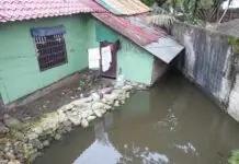 Creek sa Zone 6, Brgy. Bito-on, Jaro, Iloilo City, nagapabilin nga sirado; tubig-baha nagsulod sa mga panimalay