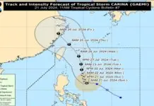 Tropical Storm Carina, nagbaskog: Pagmadlos sang hangin, mabatyagan sa Western Visayas