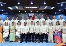 Mga senators sang 9th Congress, nag-pose para sa traditional “class photo”