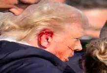 Former US President Trump: I was shot with a bullet that pierced the upper part of my right ear