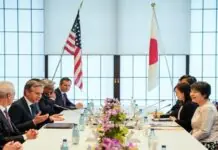 China kag Russia, ginlaslasan sang US kag Japan kasunod sang high-level talks