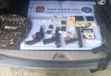 Security guard, arestado bangud sa iligal nga pagbaligya sang armas sa Mandurriao
