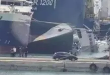 Warship sang Iran, naglugdang