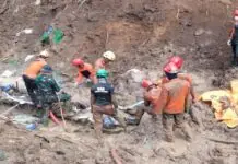 10 patay, 40 missing sa landslide sa minahan sa Indonesia
