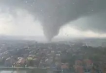 5 patay, malapit 100 nasamaran kasunod sang buhawi sa eastern China