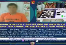 Fish vendor halin sa Guimbal, dakop sa drug buy bust operation sa Miagao