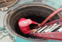 Duha ka mga lalaki, dakop matapos nga nagtuyo nga kawaton ang copper wire sang isa ka telecommunication company sa Iloilo City Proper