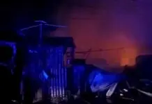 Sunog, nagluntad sa Tan Pael, Tigbauan, Iloilo