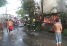 Tatlo ka mga balay sa Mansaya, Lapuz, nasunog