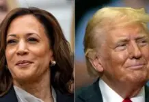 Harris, nagsugot sa 2nd presidential debate sa CNN; Trump, nangindi