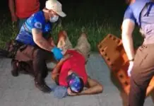 Lalaki nga nagamotorsiklo kag angkas ang iya bata, gintiro sang ‘riding in tandem’ sa Sambaludan, Oton