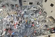Inaway sa Gaza Strip, nagapadayon apisar sang pagduso sang ceasefire sang US sa Israel kag sa mga militante nga Palestinian nga Hamas