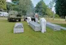 Lawas sang 3 ka mga rebelde nga napatay sa encounter sa kabukiran sang Lambunao, napapanaog na gid matapos ang 3 ka adlaw